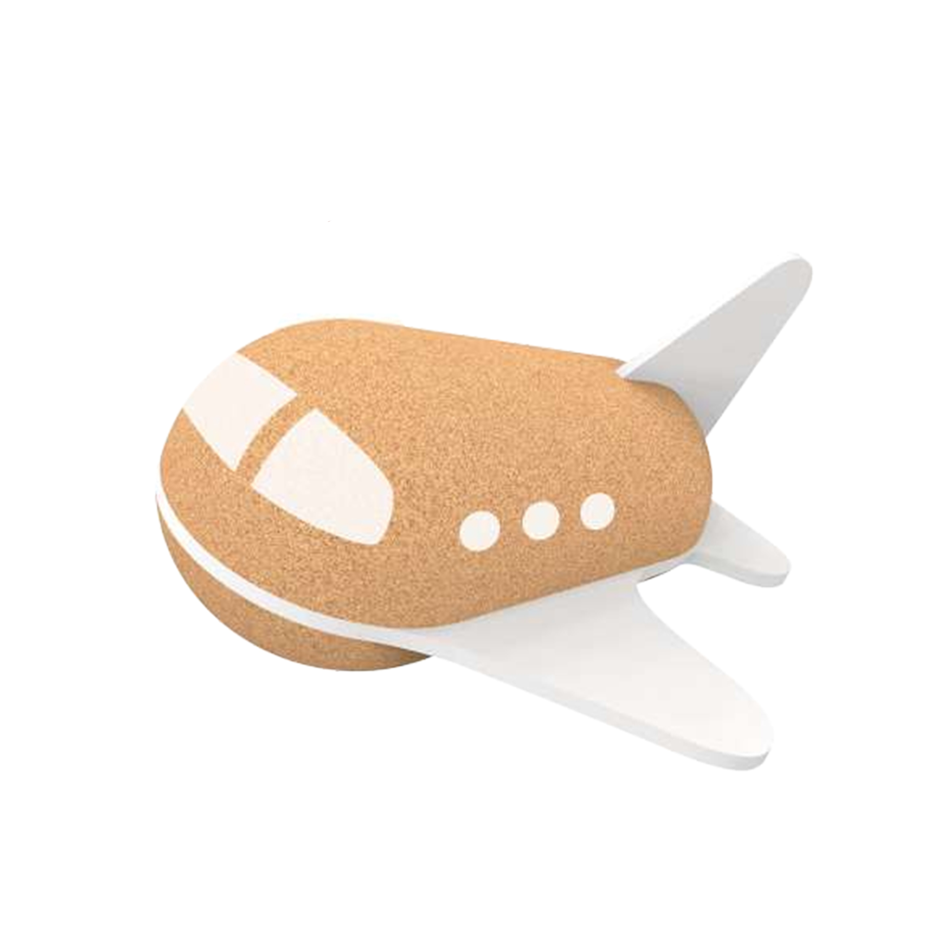 Flugzeug aus Kork