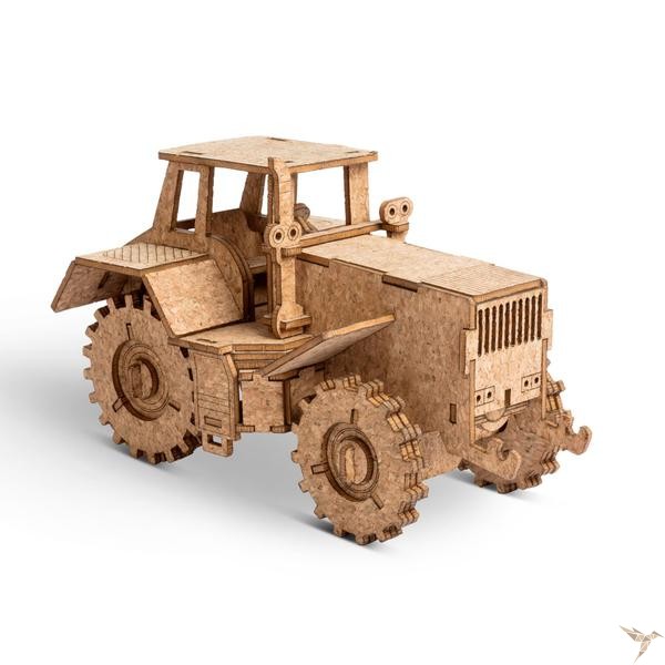 3D Kork-Puzzle "Traktor/Trekker"