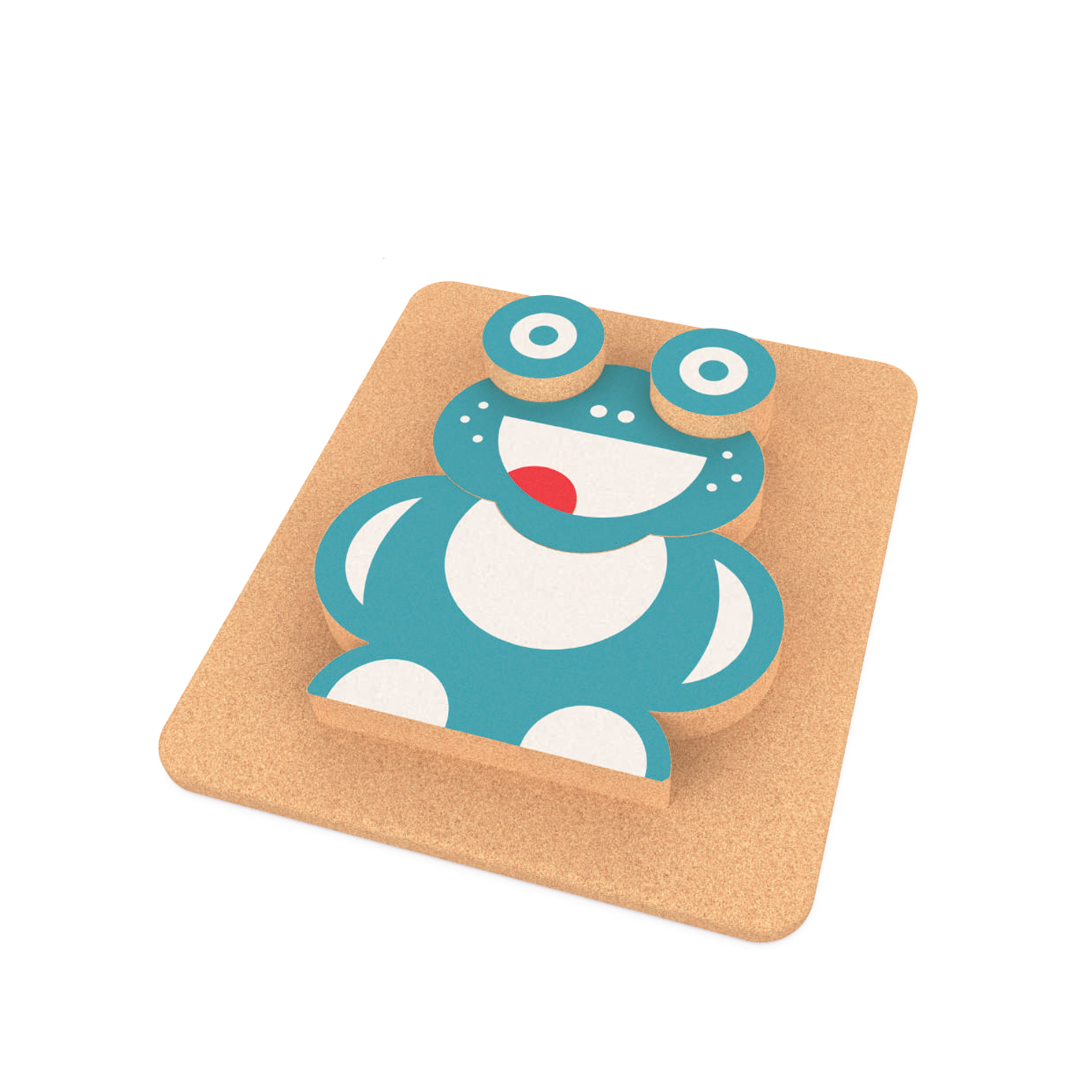 3D-Puzzle "Frosch"