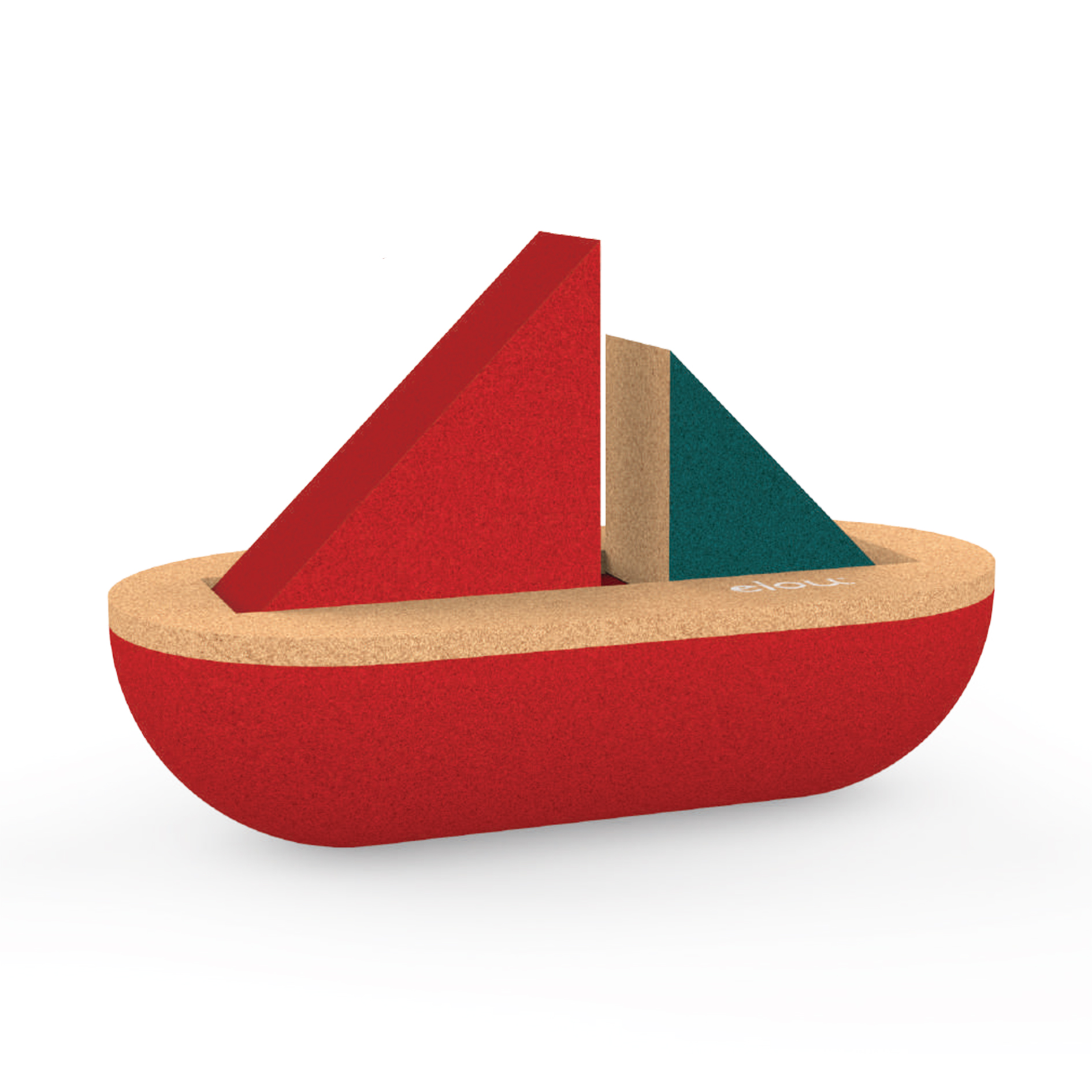 Segelboot aus Kork