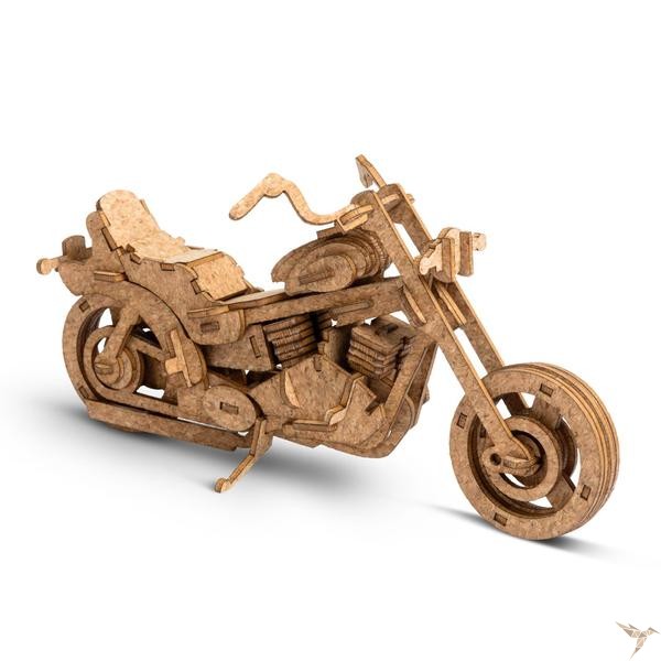 3D Kork-Puzzle "Harley"