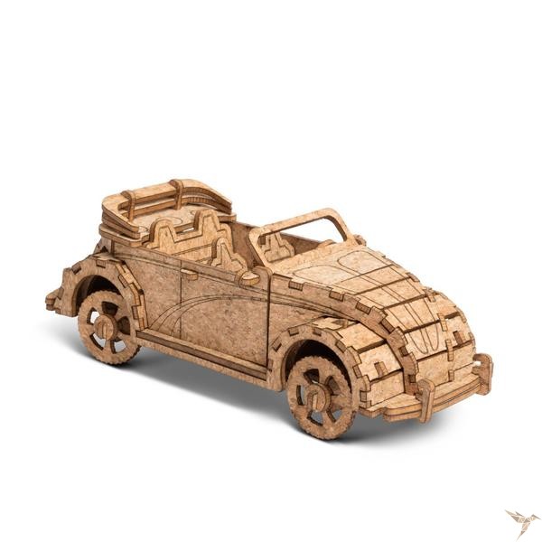3D Kork-Puzzle "VW Käfer"