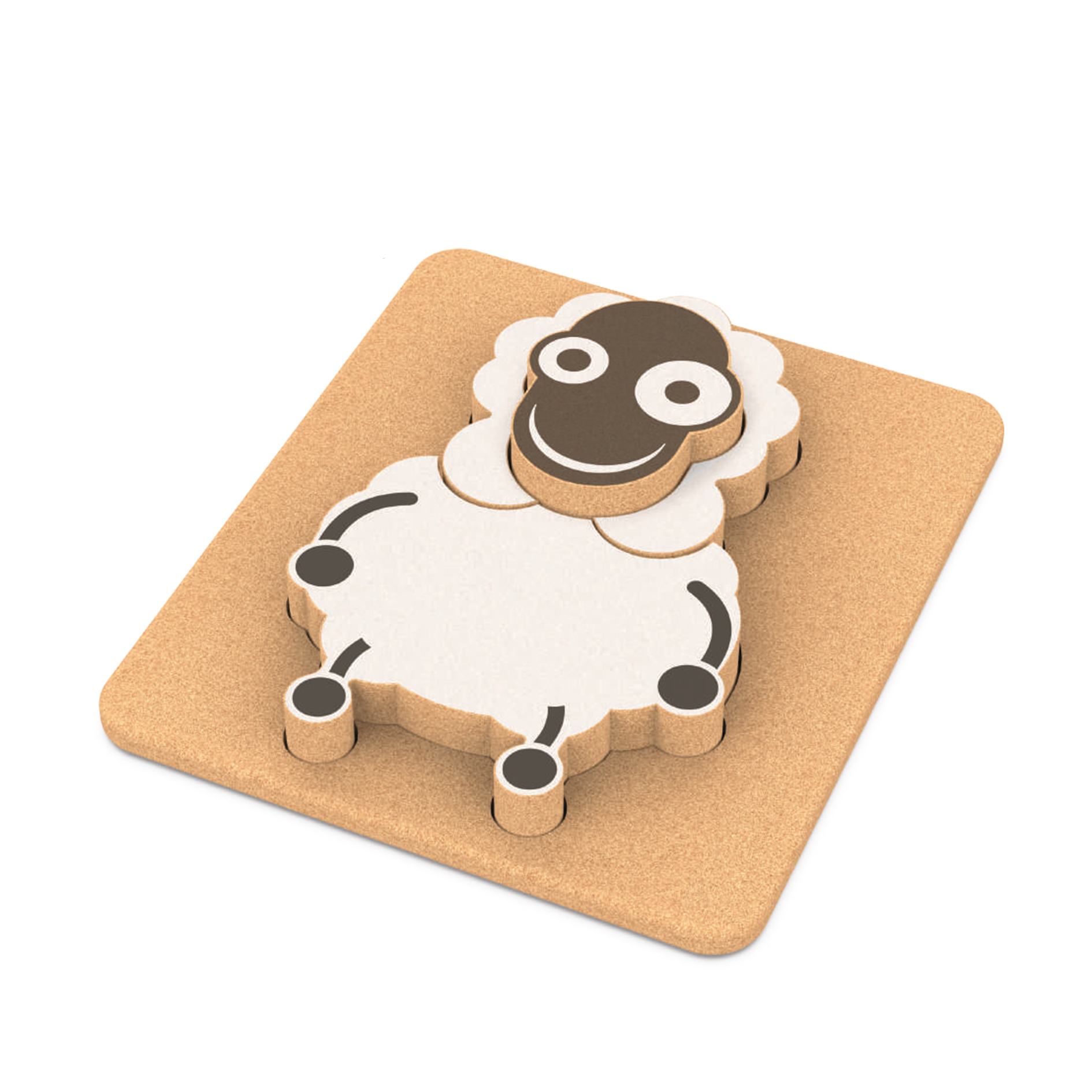 3D-Puzzle "Schaf"