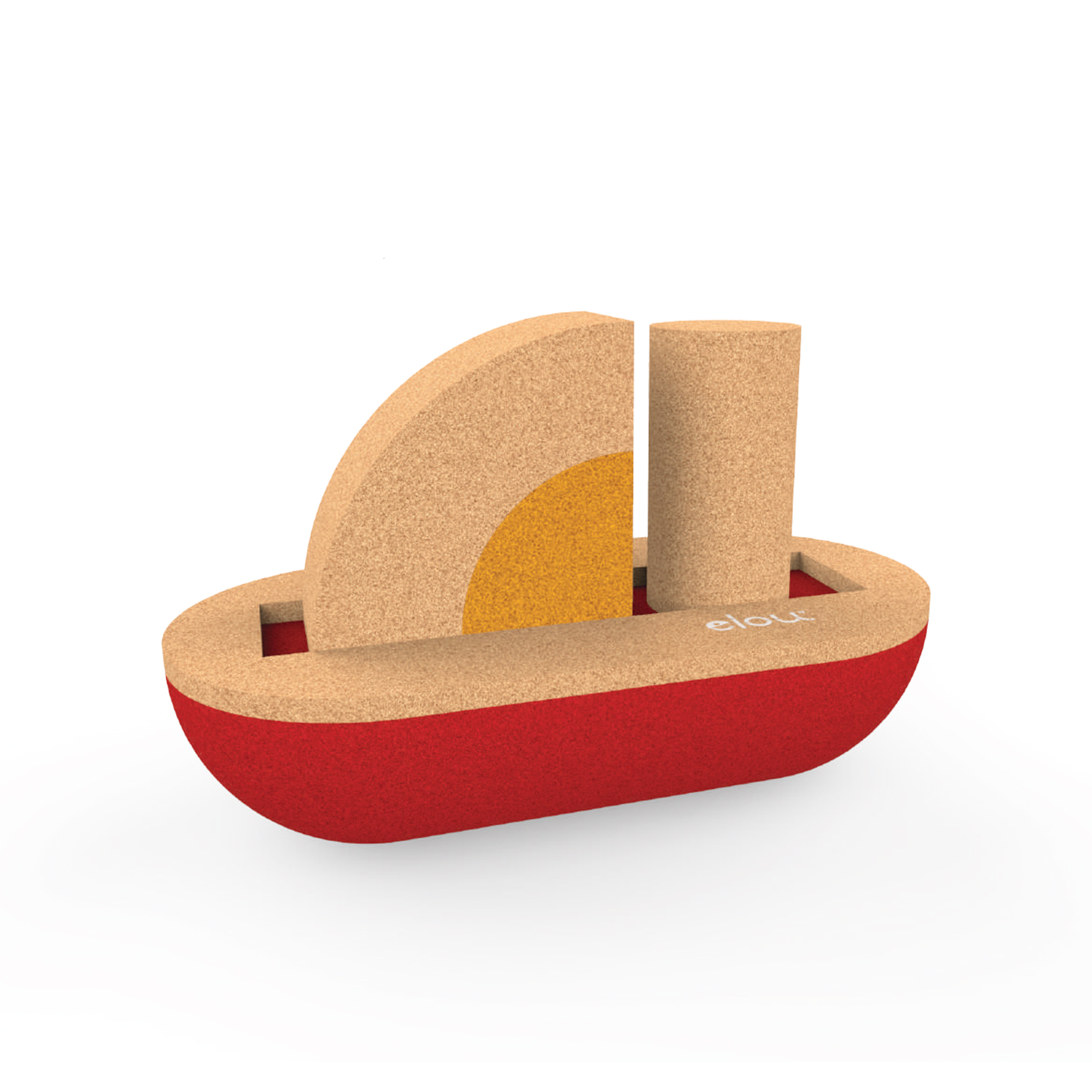 Segelyacht aus Kork