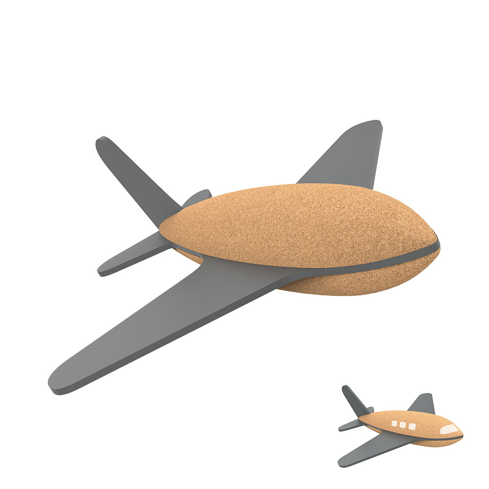 Spielzeug-Jet aus Kork